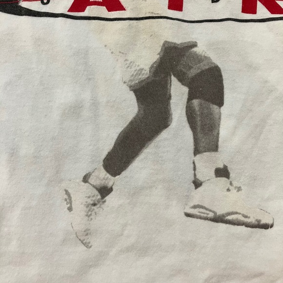 Vintage Nike Air‎ Jordan Long Sleeve T-Shirt Graphic Tee Basketball USA Boys S - Picture 7 of 8